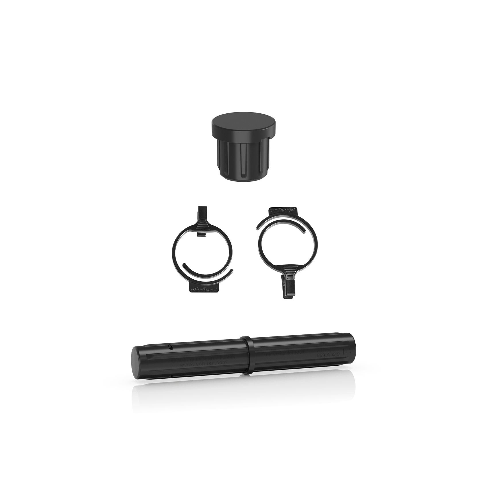 Set de pi&egrave;ces d&eacute;tach&eacute;es pour treillis (embouts, attaches, raccords) de TRIO 30 (contenu pour 2&nbsp;treillis)
