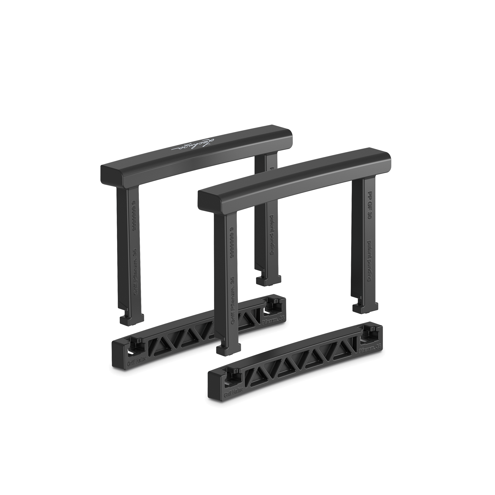 Handle set for f&uuml;r PILA Color Planter (contents for 2 planters)
