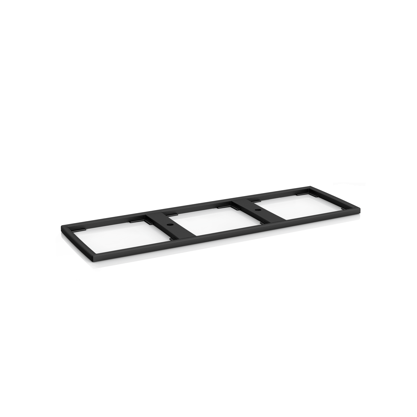 Schwarzer Rahmen f&uuml;r TRIO 30  (Inhalt f&uuml;r 1 Gef&auml;&szlig;)