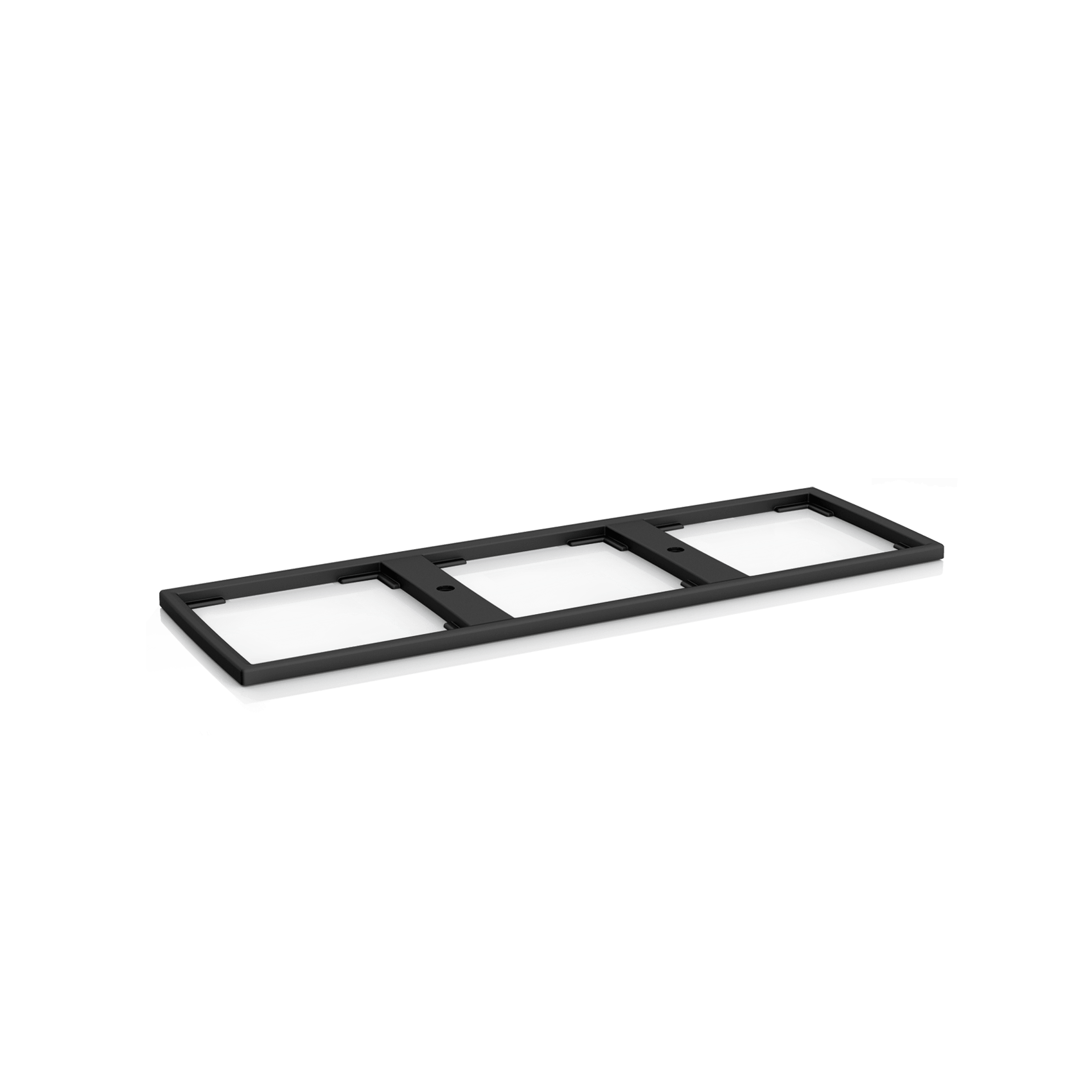 Чорна рамка для моделі TRIO 30 (комплектація для одного кашпо) Thumb