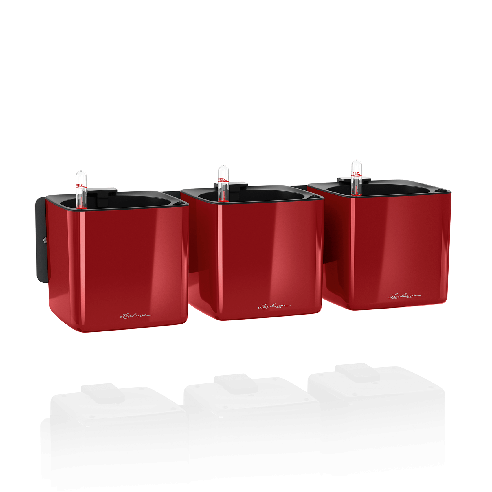 CUBE Premium Green Wall Home Kit scarlet rot highgloss