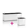 CUBE Glossy Triple + 14 white high-gloss thumb 0