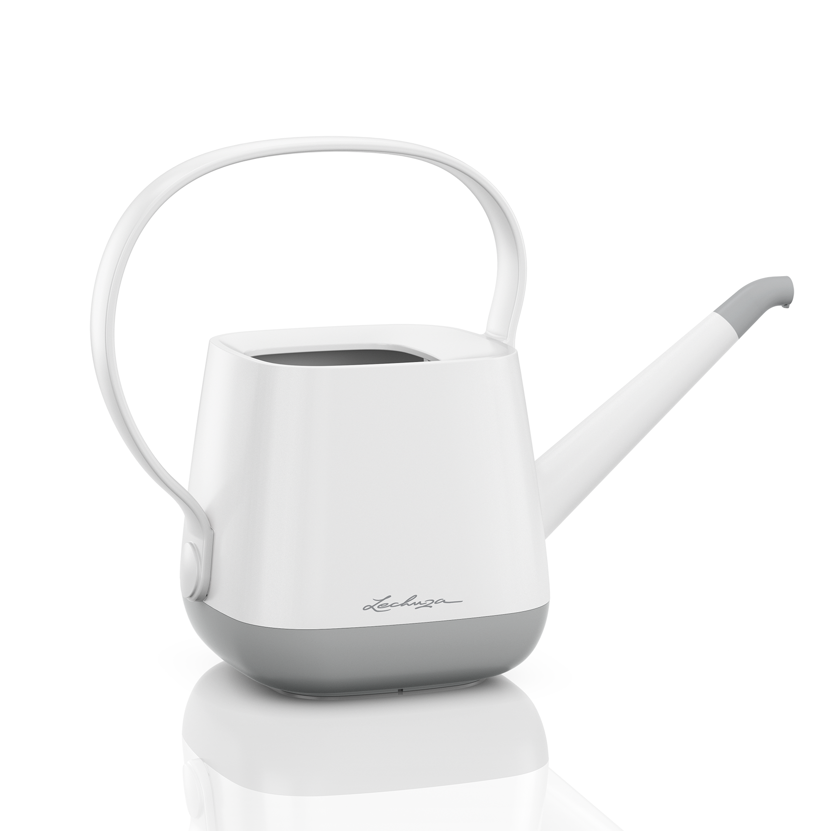 Arrosoir YULA blanc/gris satin&eacute;