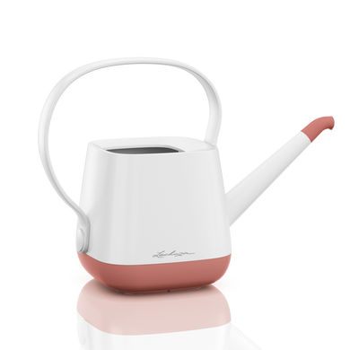 YULA watering can white/pearl rose semi-gloss