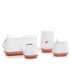Набор YULA (кашпо + корзинка + ваза + лейка) ярко-розовый thumb