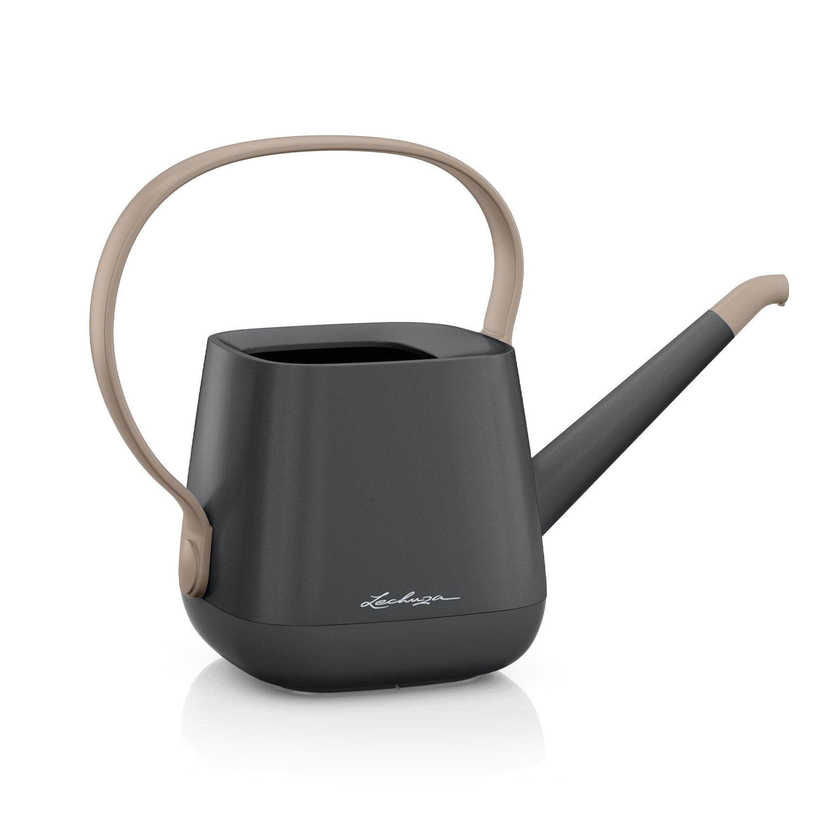 Arrosoir YULA gris ardoise/taupe satin&eacute;