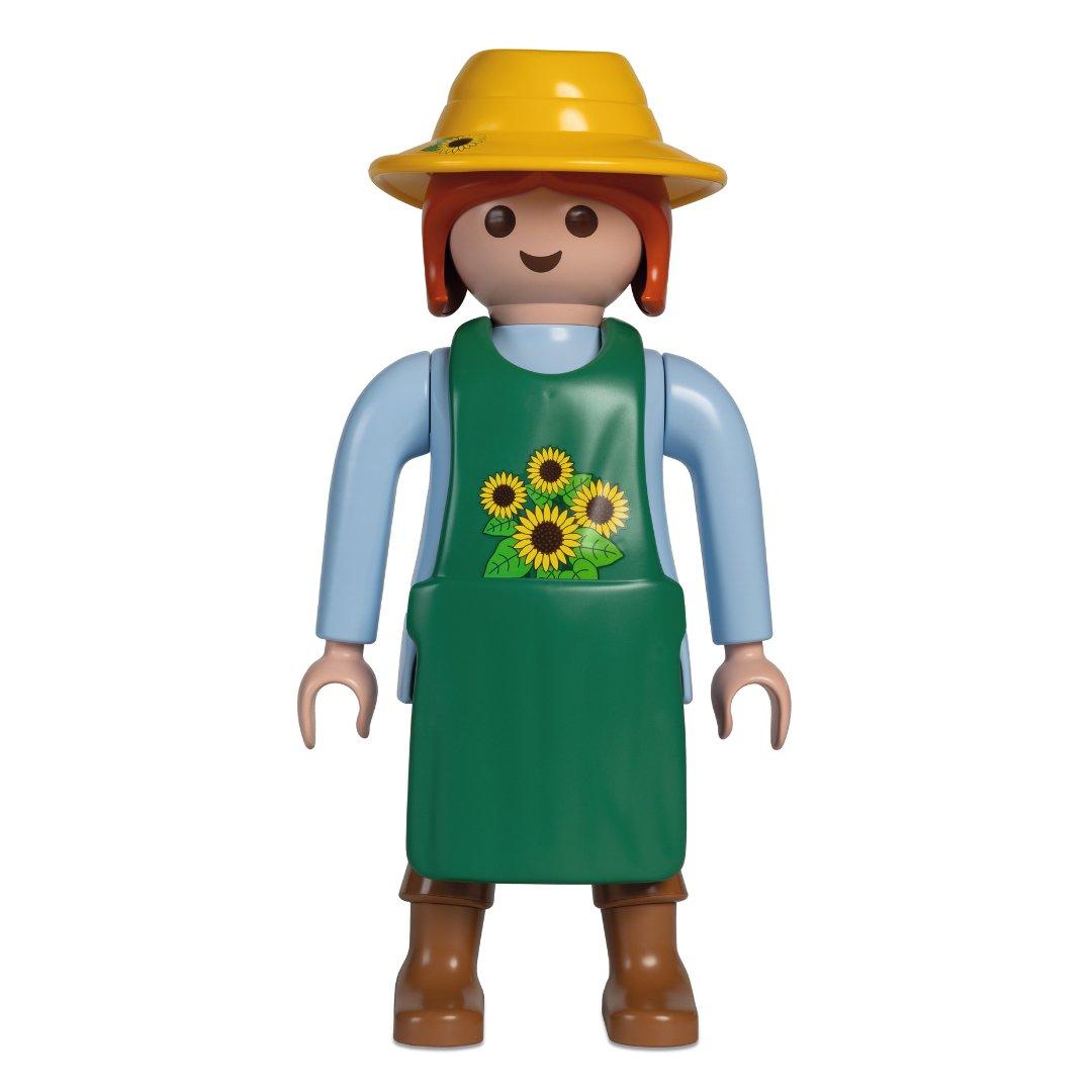 PLAYMOBIL LECHUZA Mega Figure Gardener Sunflower Conny (approx. 60 cm)