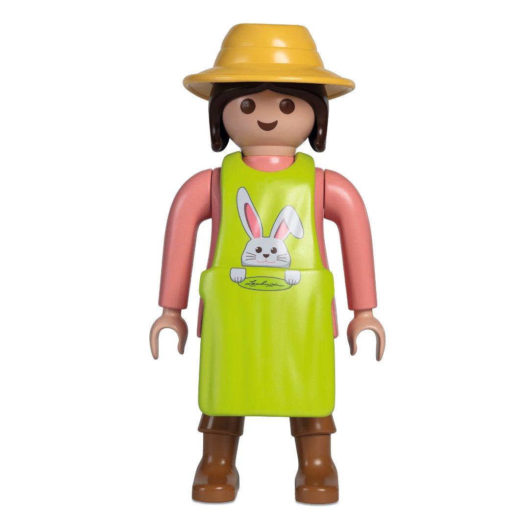 PLAYMOBIL LECHUZA Mega Figure Jardini&egrave;re Hannah - &Eacute;dition de P&acirc;ques (env. 63 cm)