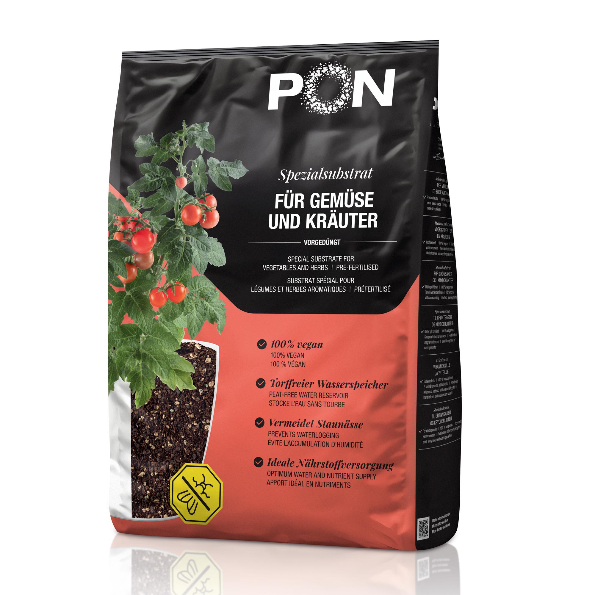 PON-Pflanzsubstrat VEGGIEPON 12 Liter