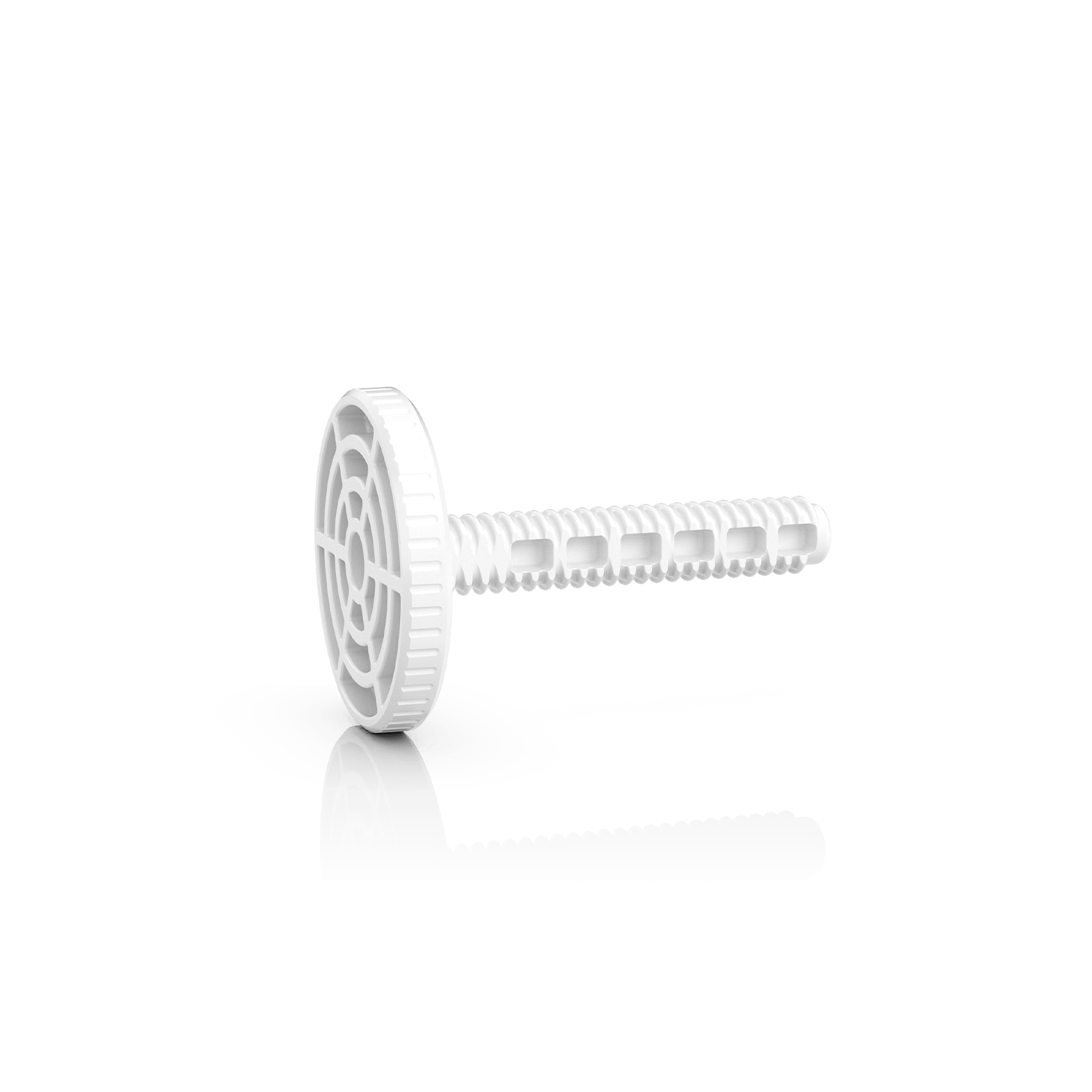 Support balconni&egrave;re &agrave; vis, blanc, pour BALCONERA (Contenu : 3 vis)