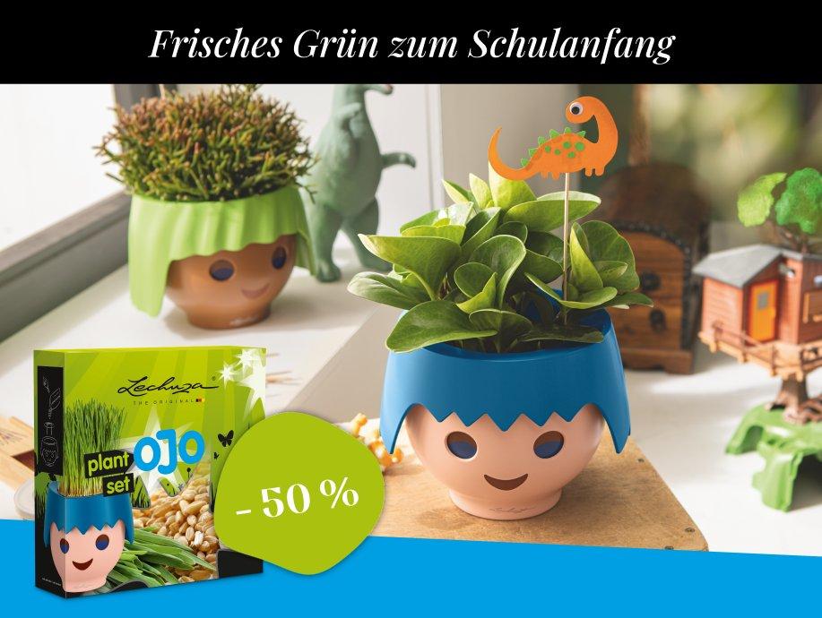 50 % Rabatt auf das Pflanz-Set beim Kauf von OJO