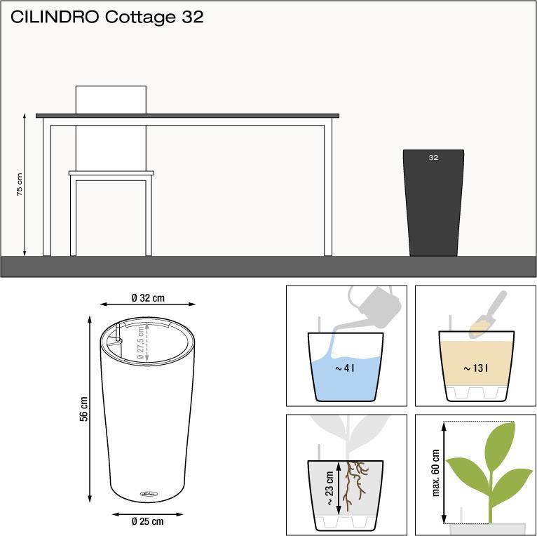 CILINDRO Cottage 32 wit additional thumb 2