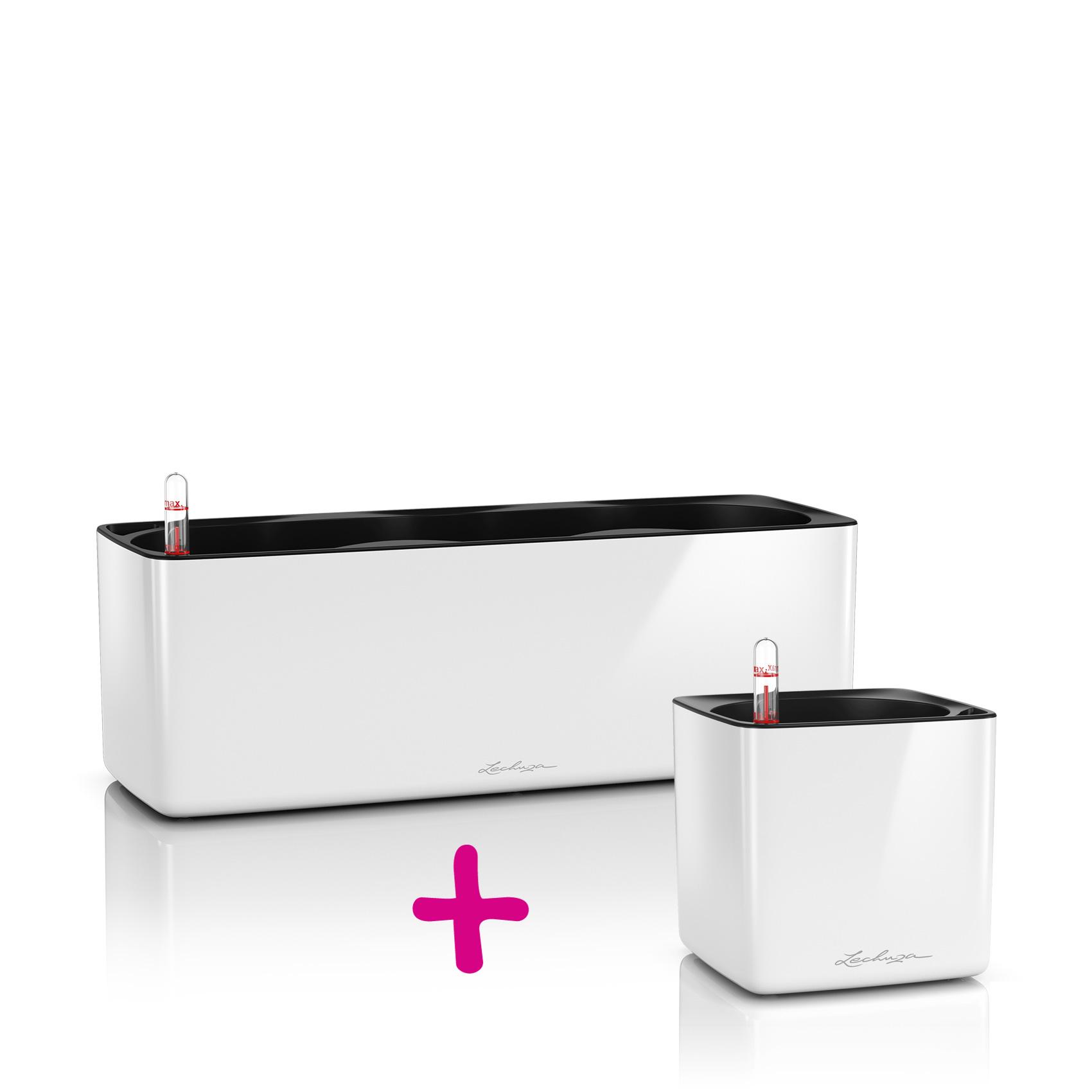 CUBE Glossy Triple + 14 wei&szlig; highgloss