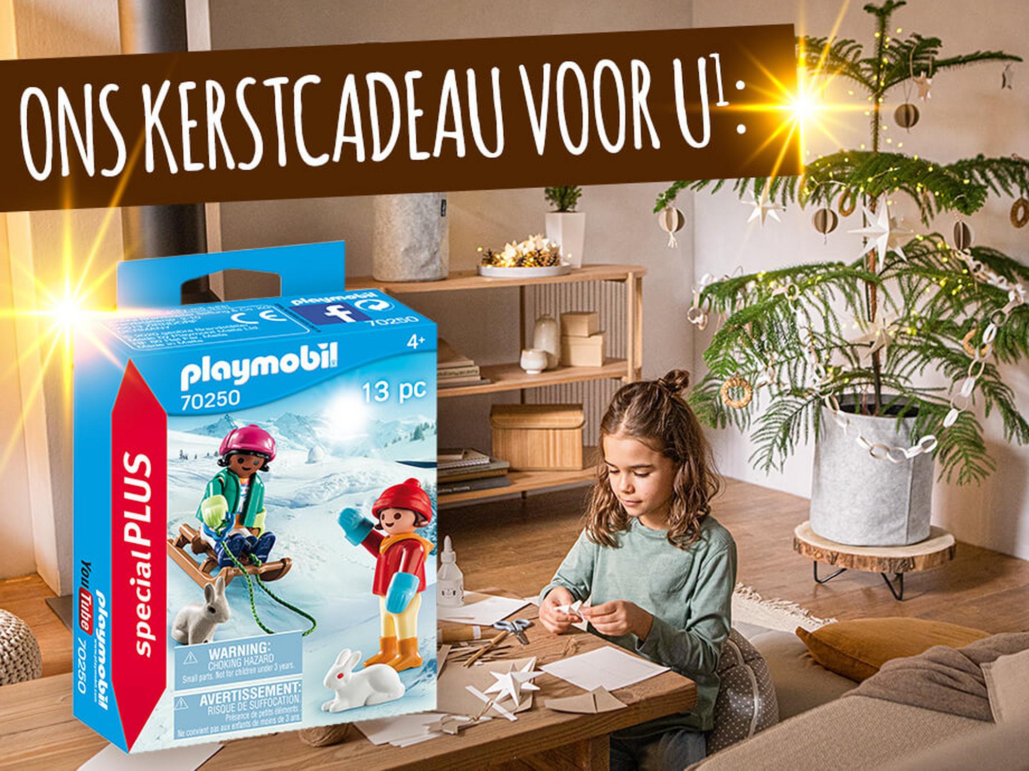PLAYMOBIL-set "Kinderen met een slee" gratis vanaf € 65