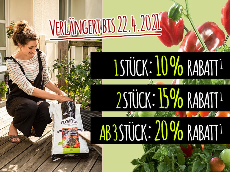 Sparen Sie bis zu 20% beim Kauf von TERRAPON und VEGGIEPON
