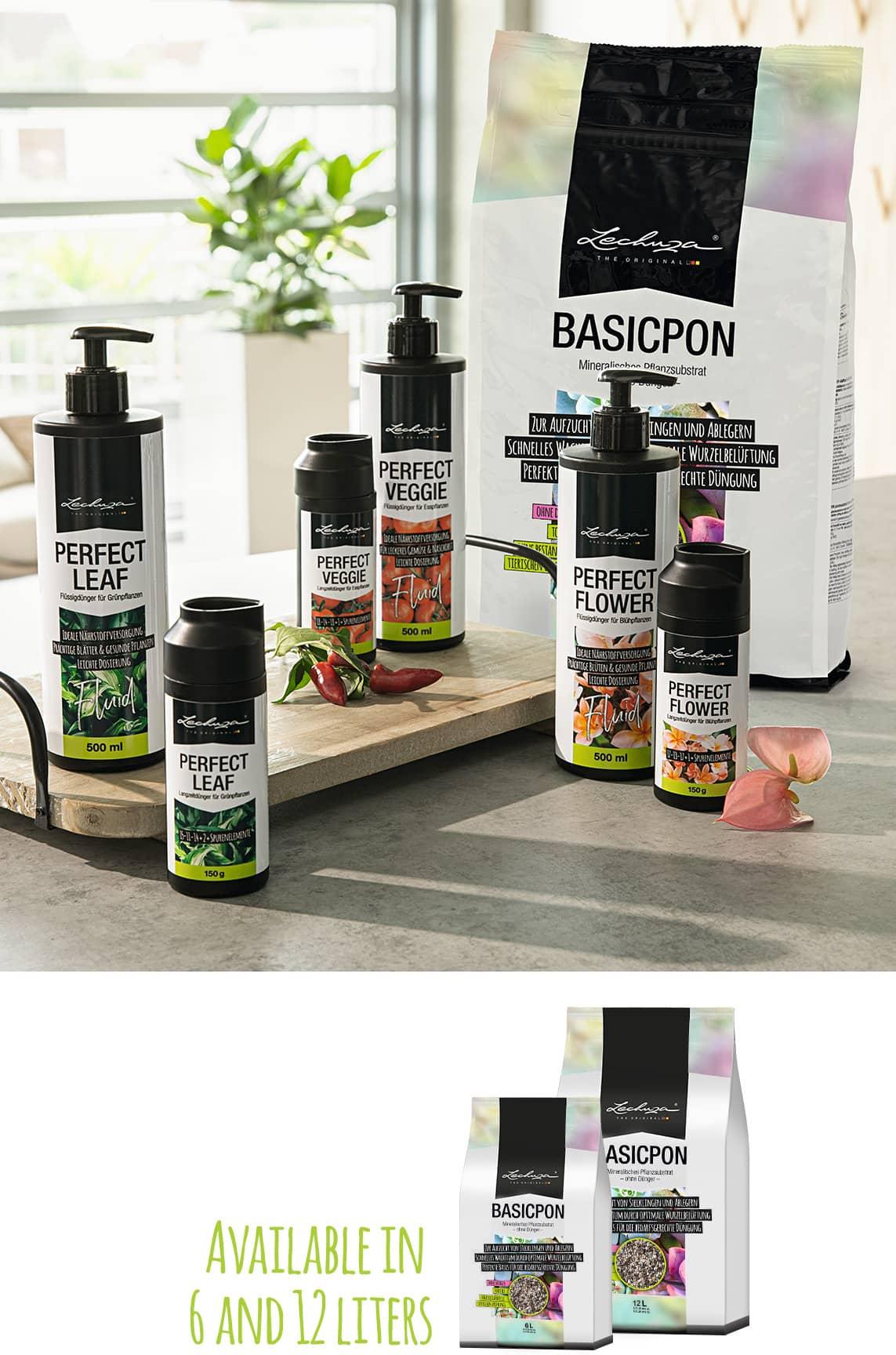 BASICPON: Available in 6 and 12 liters