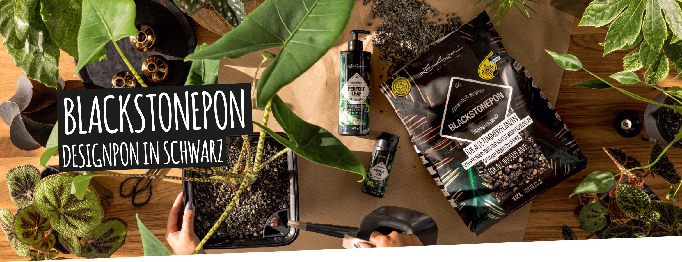 BLACKSTONEPON: Designpon in Schwarz