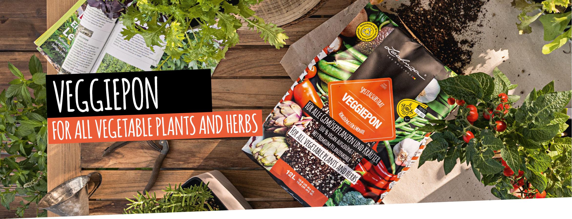 VEGGIEPON: For all vegetable plants and herbs