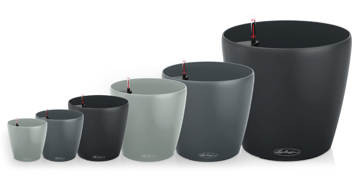 Available in six sizes and three colours