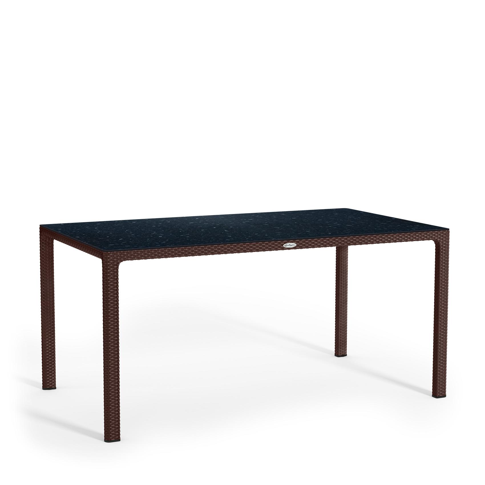Large dining table with HPL tabletop mocha