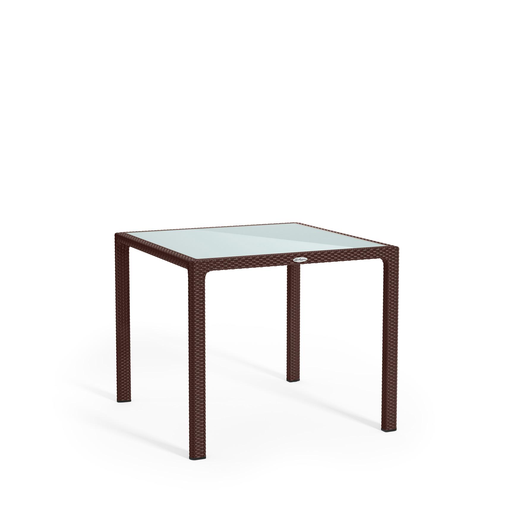 Small dining table mocha