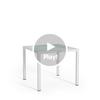 Small dining table white additional thumb 1