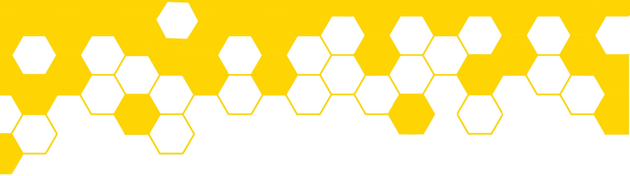 Bande en nid d'abeille