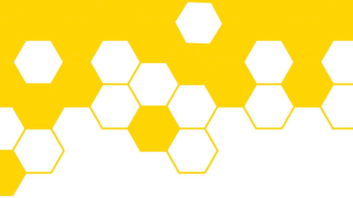 Bande en nid d'abeille