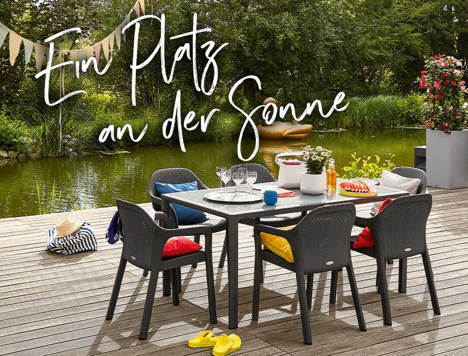 Gartenmöbel mit Stil für Balkon und Terrasse - von LECHUZA