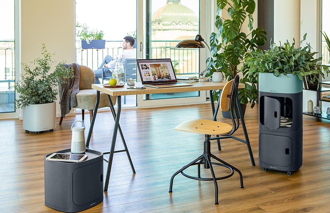 PILA Storage and Planter offer creative design possibilities at the workplace