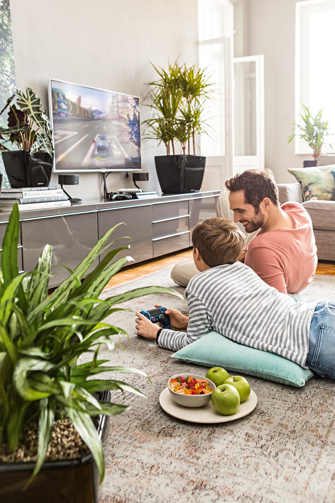 Besseres Raumklima durch Pflanzen mit dem LECHUZA Quadro