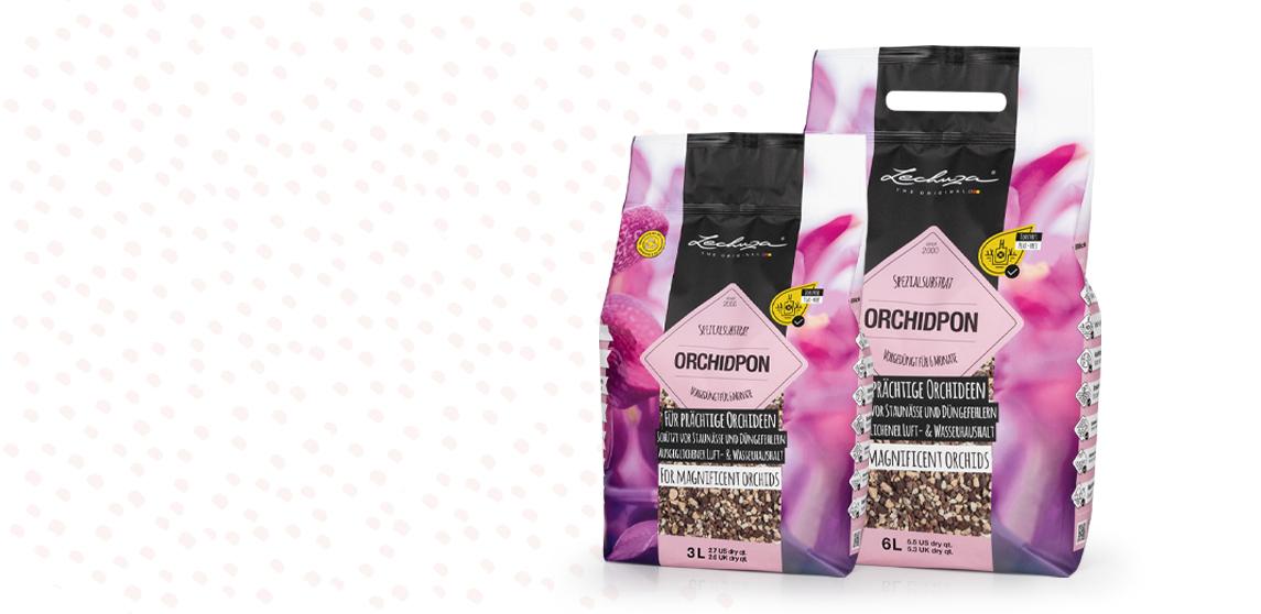 ORCHIDPON - Spezialsubstrat für
Orchideen