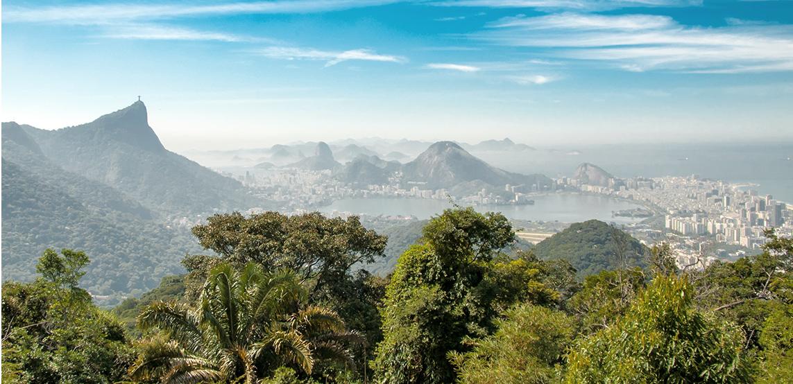 Blick auf Rio de Janeiro