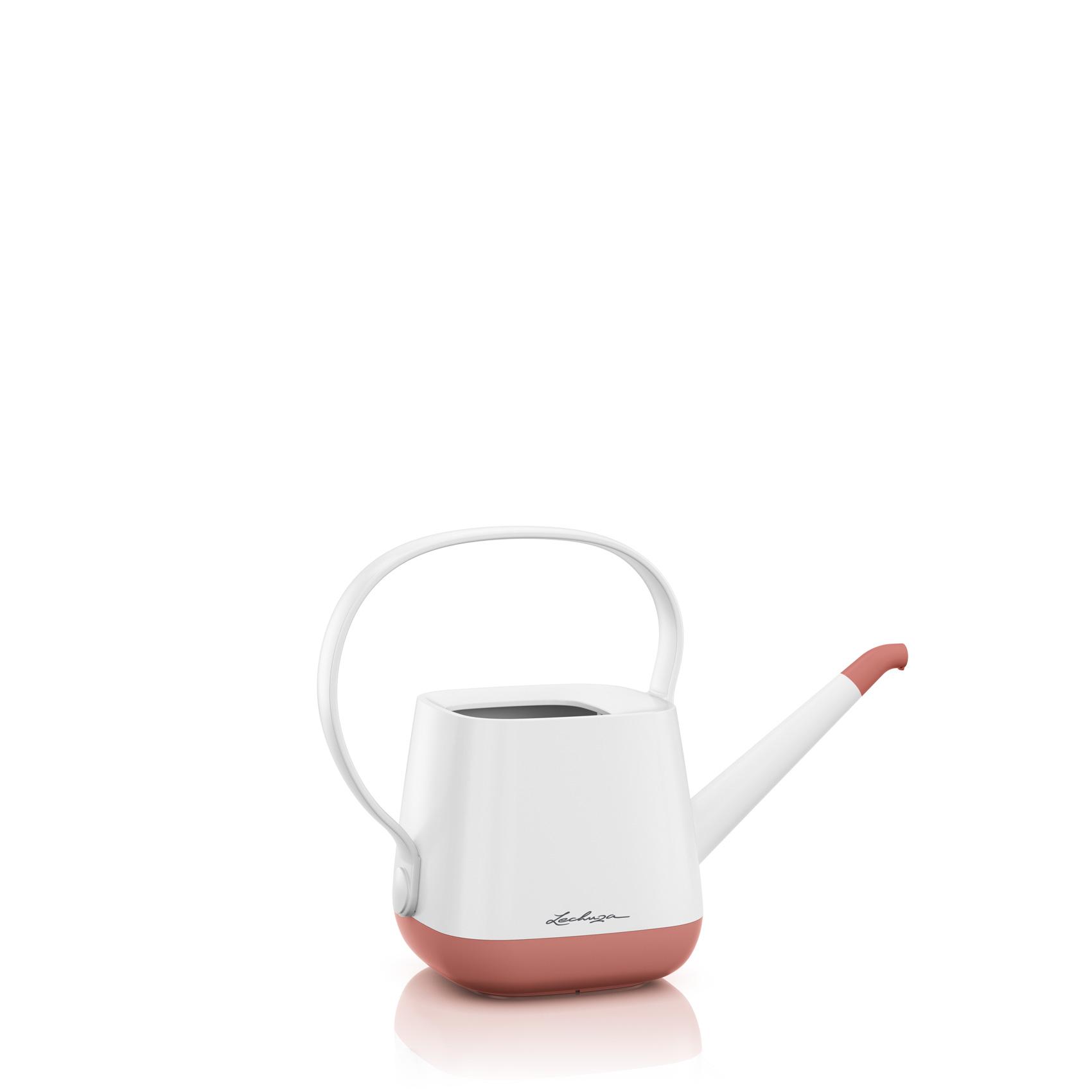 YULA watering can white/pearl rose semi-gloss