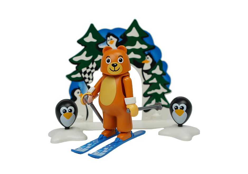 1001 Bear on Skis detail image 1