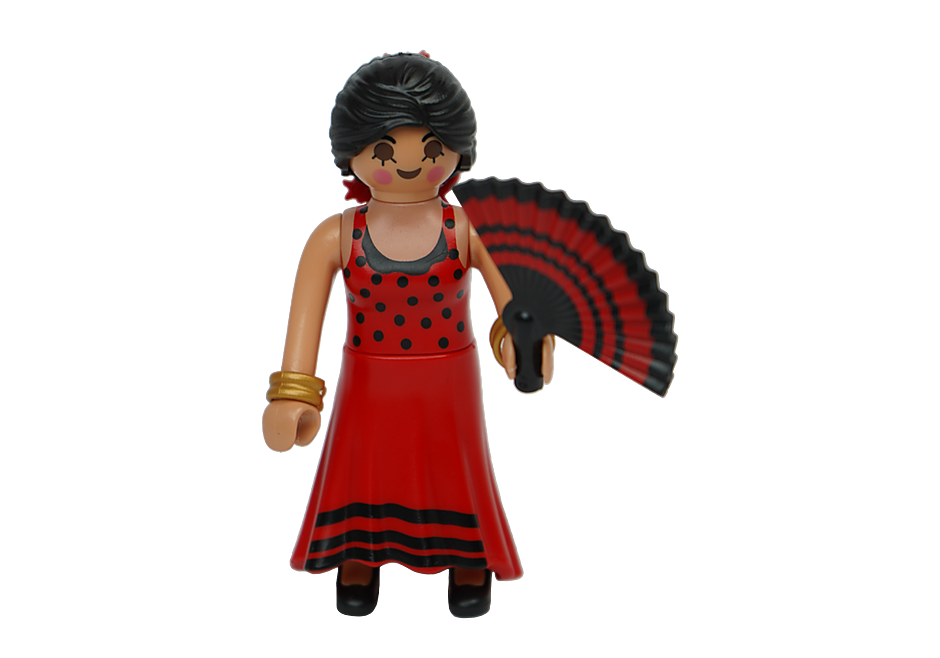 1007 Danseuse de flamenco detail image 1