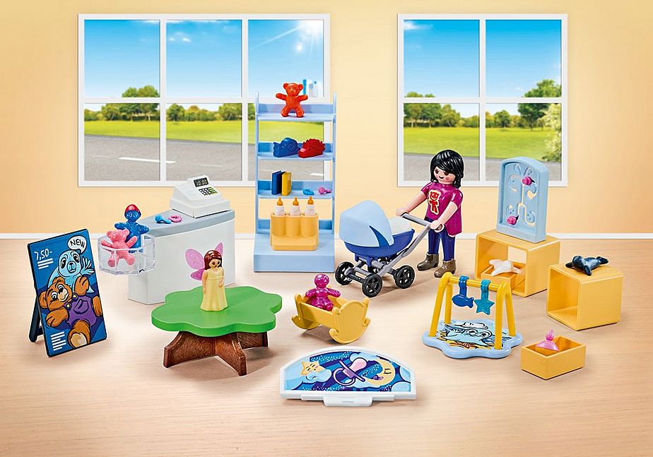 Playmobil baby stroller shop