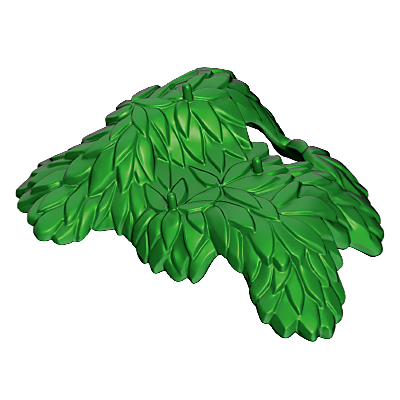 30023900_sparepart/TREE LEAVES 1 CONNECTOR GREEN