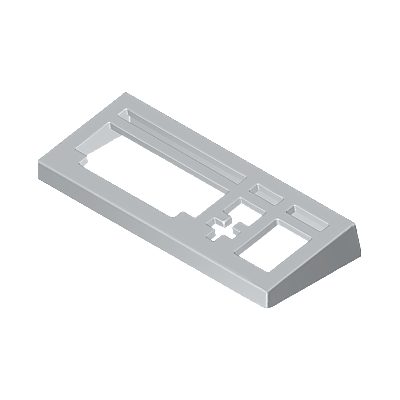 30032350_sparepart/CASING:KEYBOARD, GREY
