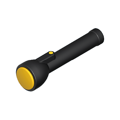 30034630_sparepart/FLASHLIGHT, SMALL BLACK/YELLOW