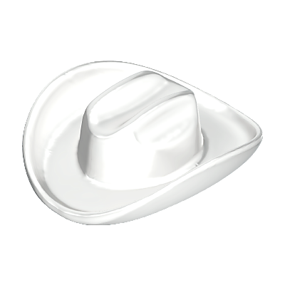 30040600_sparepart/HAT: COWBOY LARGE, WHITE.