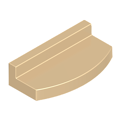 30043142_sparepart/Plaque de sol arrondie marron
