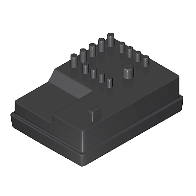30045120_sparepart/CHASSIS: ECG, BLACK.