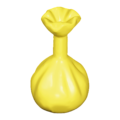 30050020_sparepart/BAG: GOLD COINS YELLOW