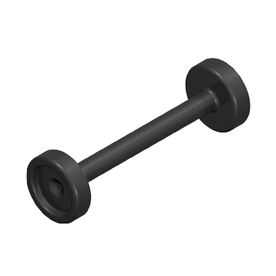 30051680_sparepart/AXLE:INS.TROL.(2W), BLACK