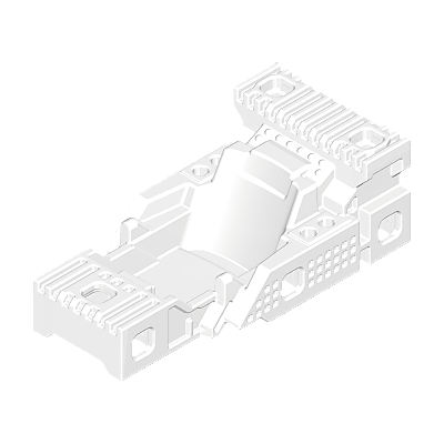 30063342_sparepart/Chassis blanc de la voiture II