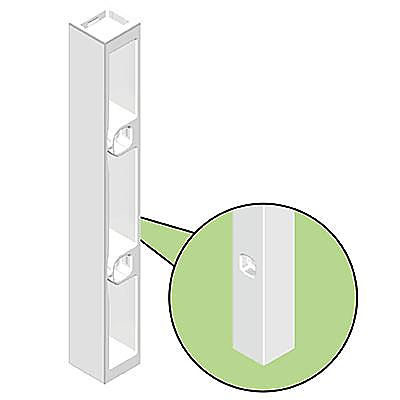 30067620_sparepart/ WALL CONNECTOR 5 1X II