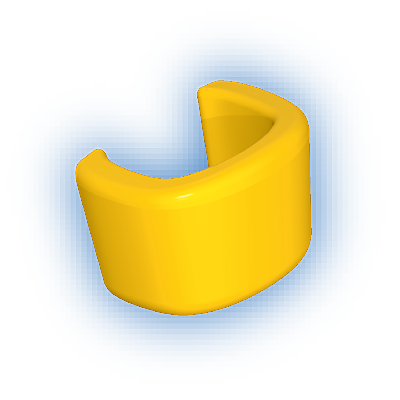 30067890_sparepart/CUFFS: II ARM YELLOW