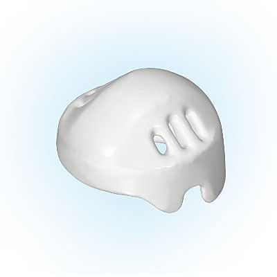 30088950_sparepart/HELMET: ICE HOCKEY WHT.