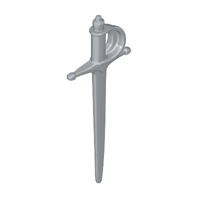30095650_sparepart/SWORD (POINTY) SILVER